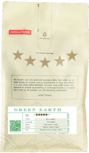 Green Earth koffiebonen 1kg