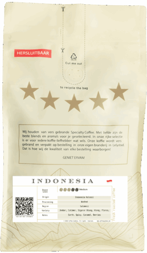 Indonesië Kallossi koffiebonen 1kg