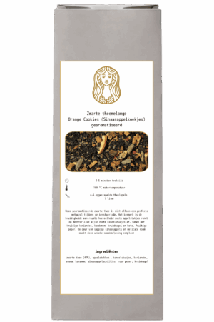 Orange Cookies Tea